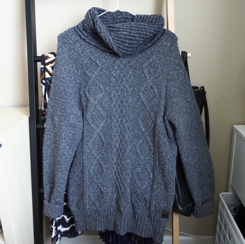 Scotch & Soda Chunky Turtleneck Sweater